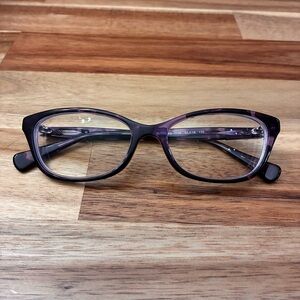 Ralph Lauren RA7049 1135 Eyeglasses Frames Full Rim Purple Tortoise 51 16 135